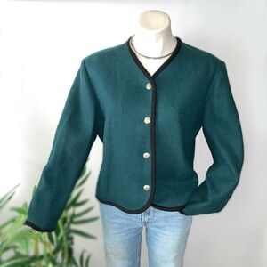 v i n t a g e :: Classic Pendleton 70s Wool Knit Jacket